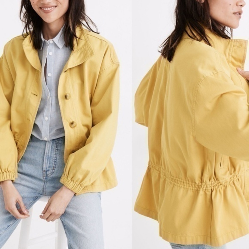 Madewell Yellow Jacket Size Small